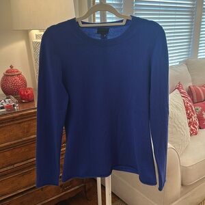 Deep Cobalt JCrew Cashmere Sweater
